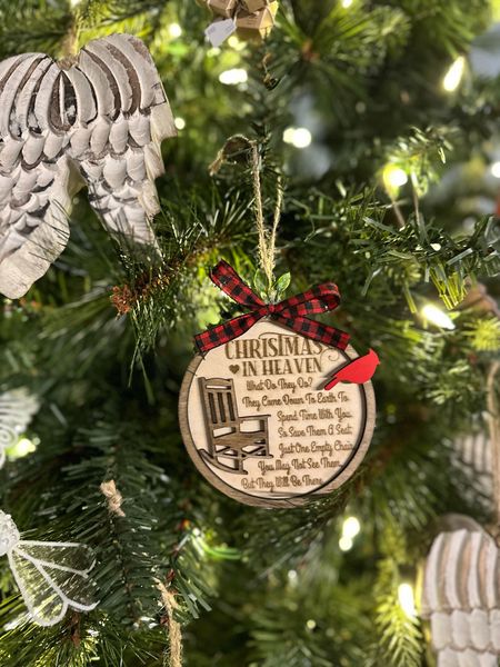 Christmas in Heaven Ornament