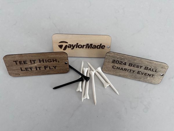 Golf Tee Holder Customized
