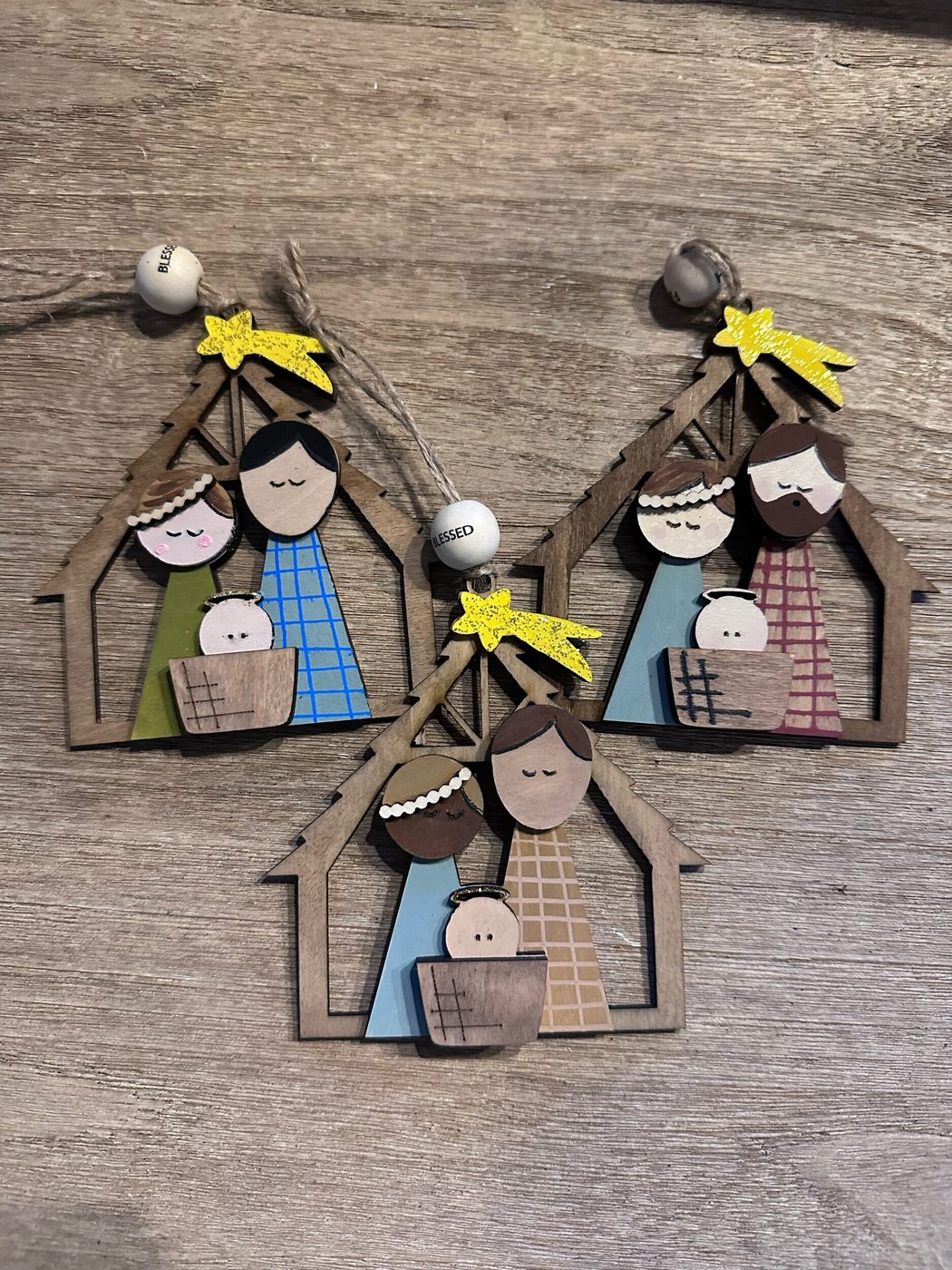 Nativity ornaments