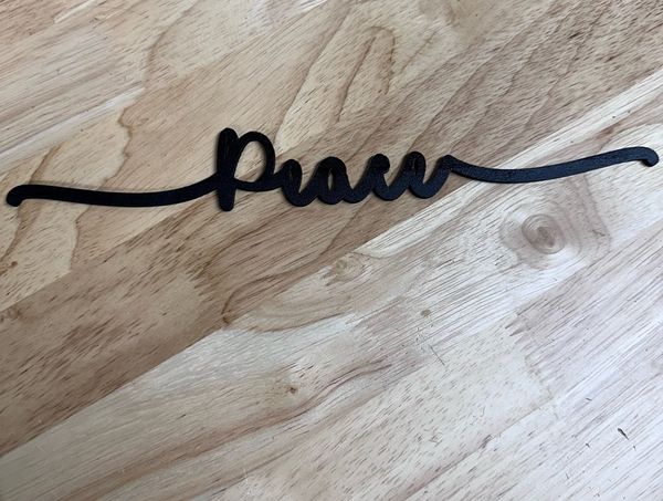 Peace place setting (Made to order)