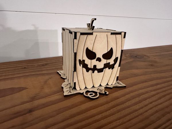 Small Halloween Pumpkin (Made to order)