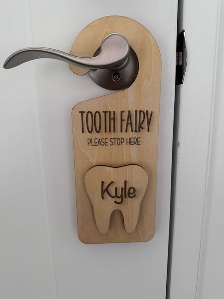 Tooth fairy door hanger(Made to order)