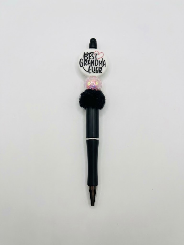 Best Grandma Ever handmade beaded pen