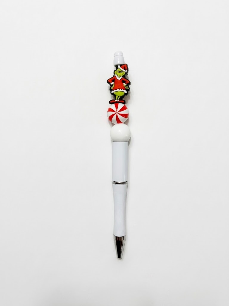 Mean One handmade beaded pen