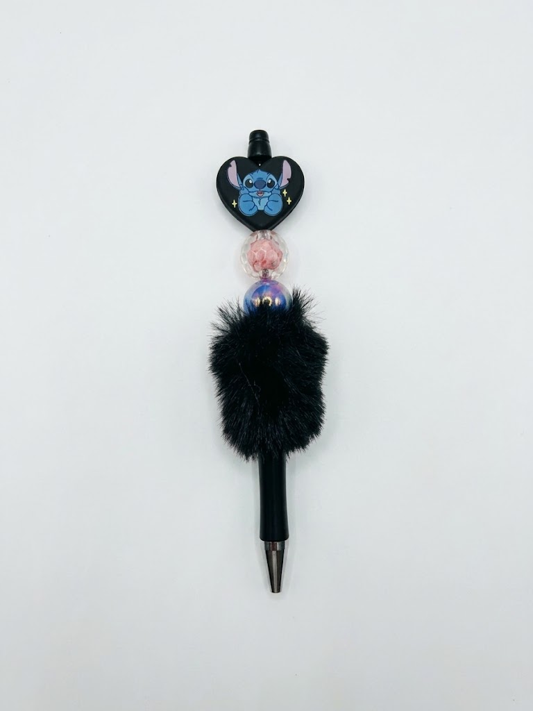 Starry Alien handmade beaded pen