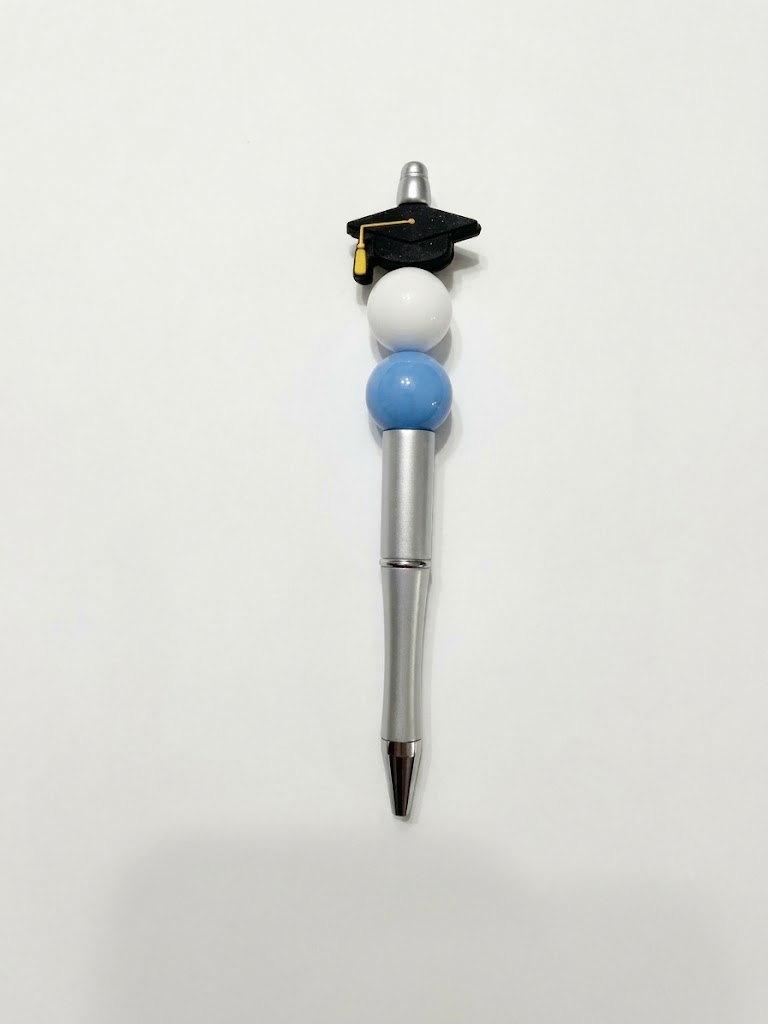 Tassel Day handmade beaded pen