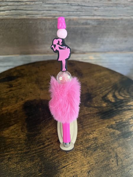 Hot  Pink Barbie Fluffy